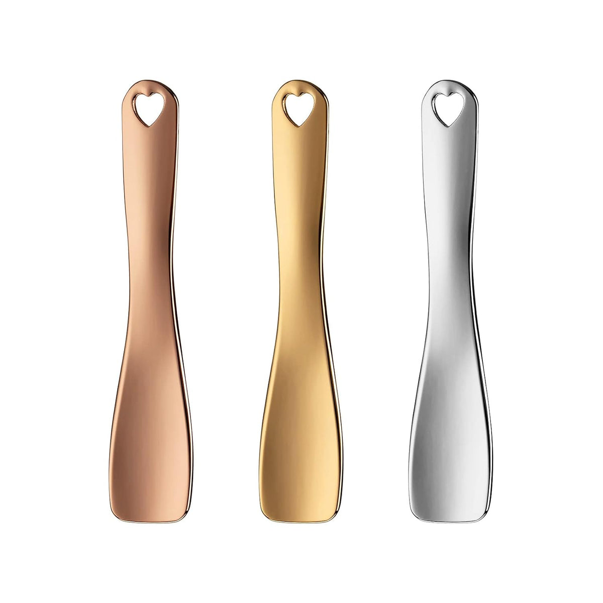 3Pcs Metal Makeup Spatula