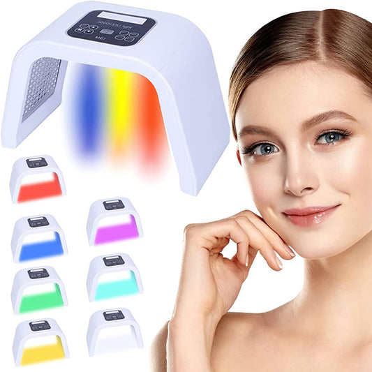 LED Light Facial Therapy Mask 7 in 1