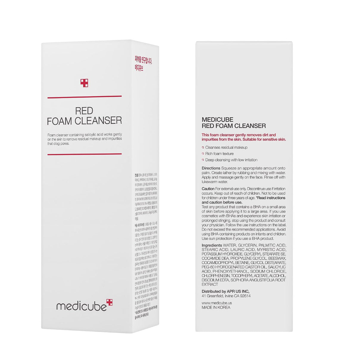 Medicube Red Foam Cleanser, 4.05 Oz