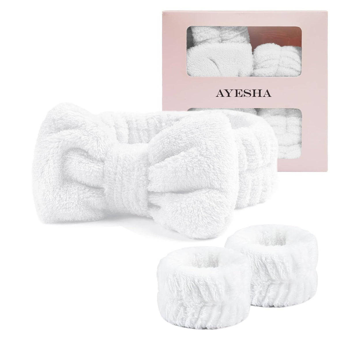 Spa Headband & Wristband Set
