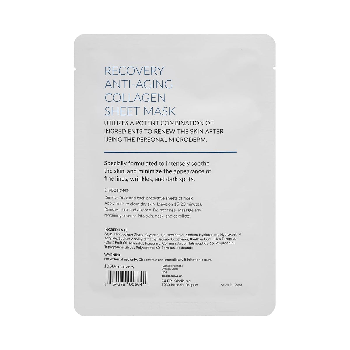 PMD Anti-Aging Collagen Mask