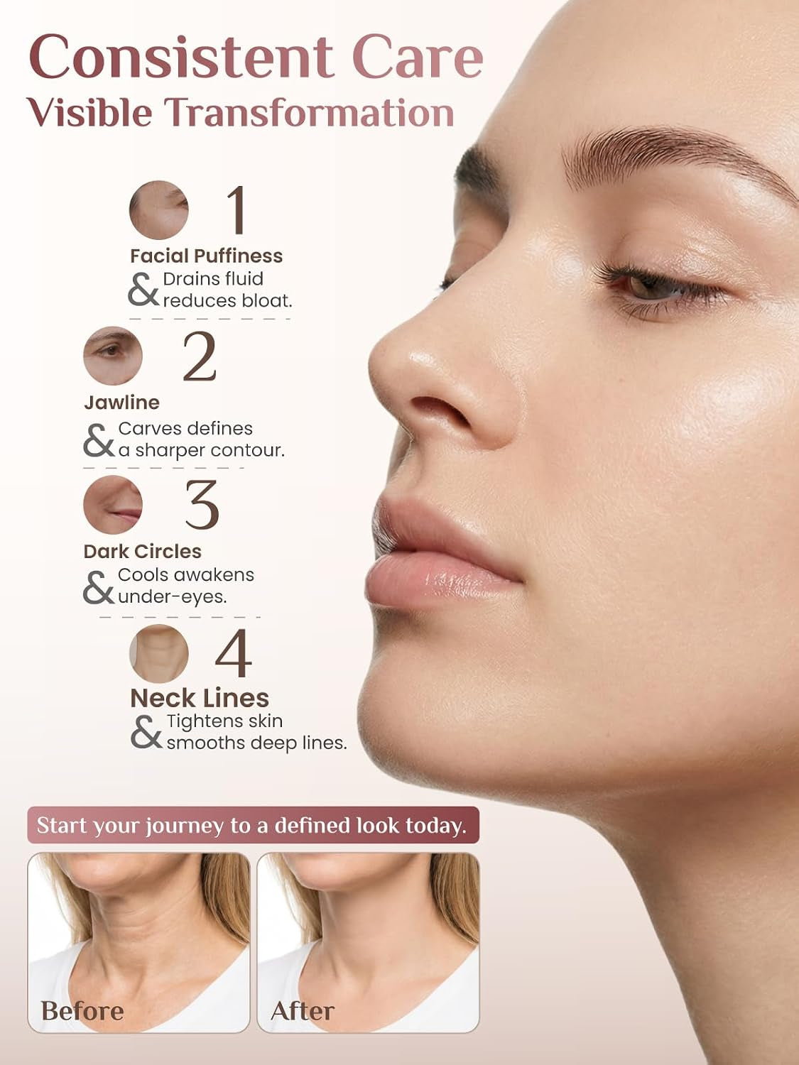 Gua Sha & Neck Lift Tool