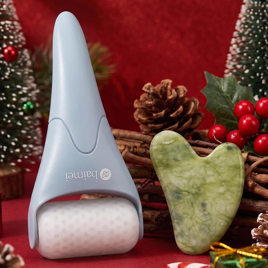 Ice Roller & Gua Sha Facial Tool Set
