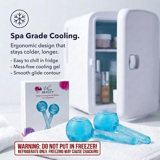 Facial Cooling Globes Reduces Puffiness