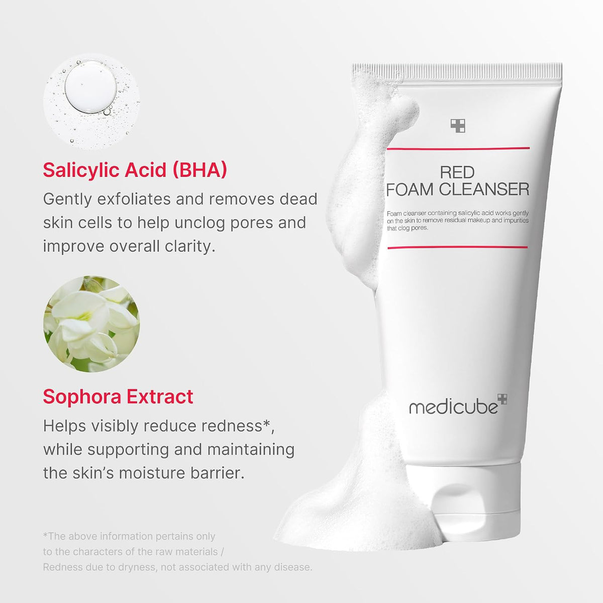 Medicube Red Foam Cleanser, 4.05 Oz