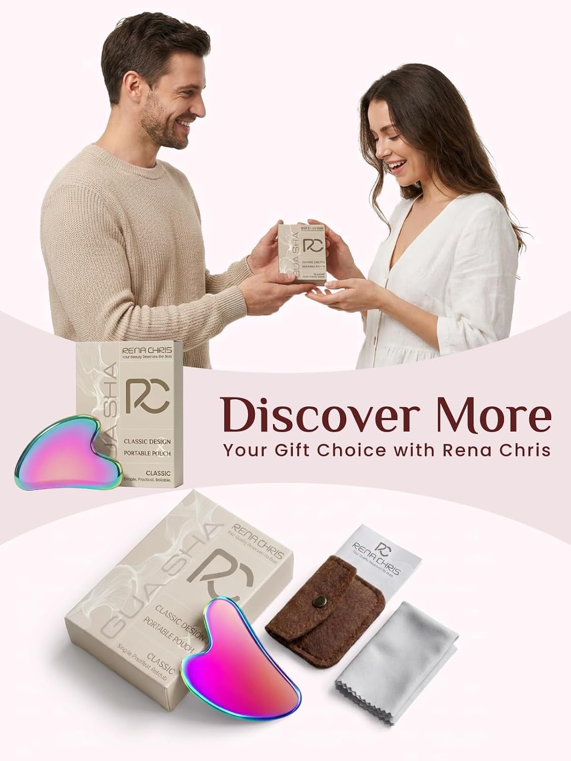  Irridescent Gua Sha