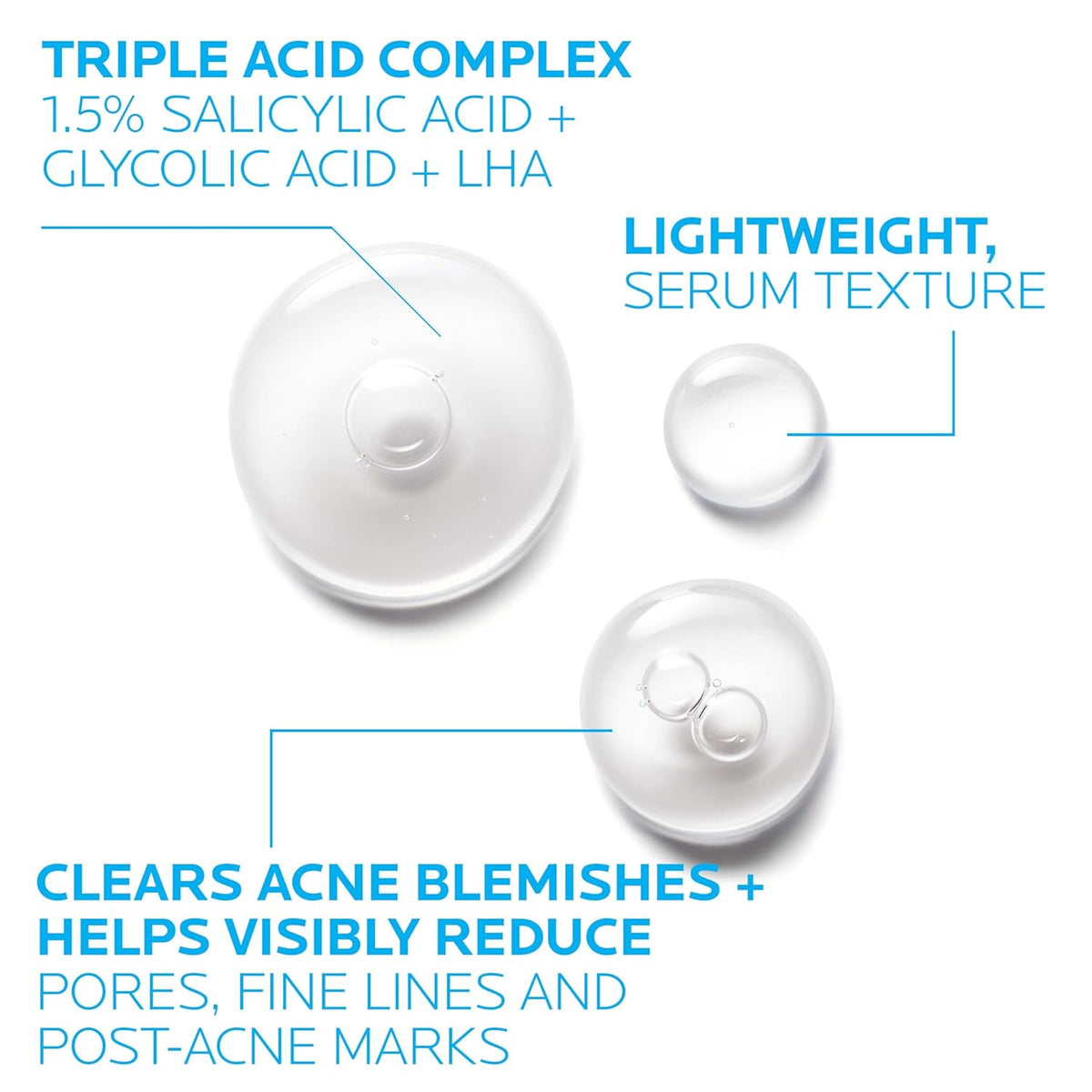 La Roche-Posay Effaclar Salicylic Acid Acne Treatment Serum