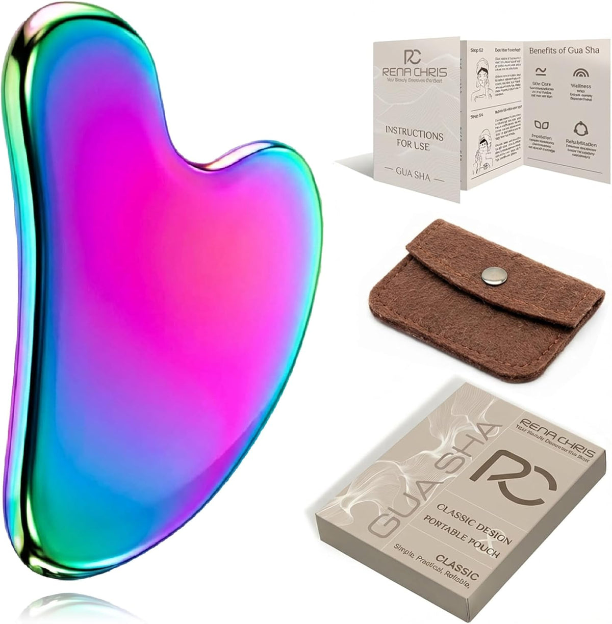  Irridescent Gua Sha