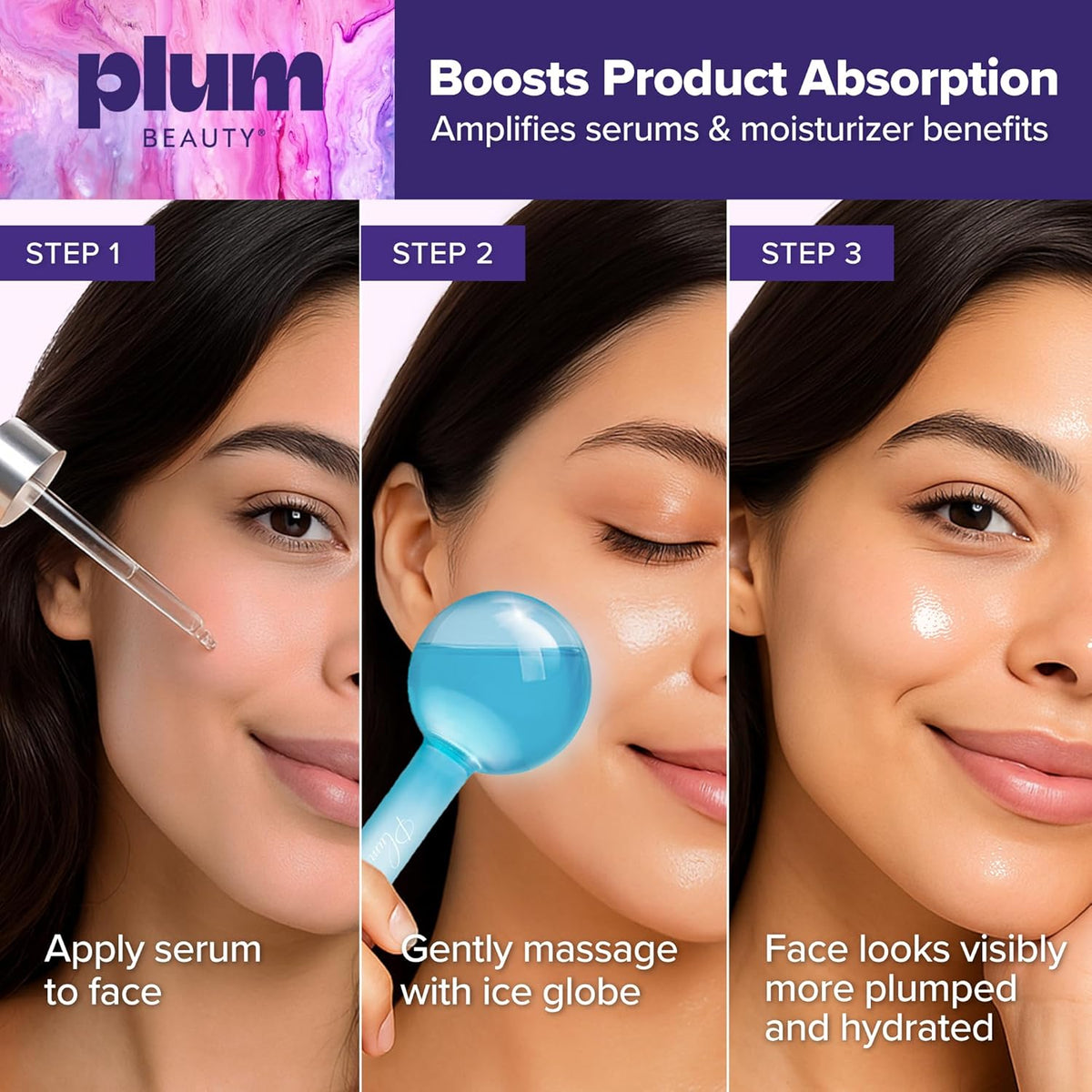 Facial Cooling Globes Reduces Puffiness