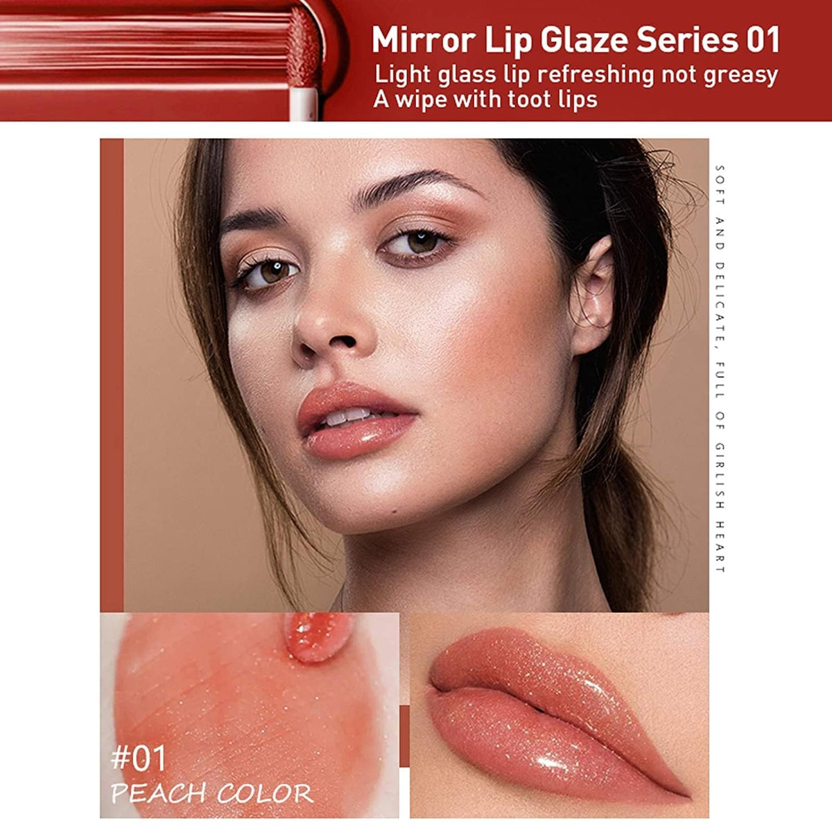Shiny Glossy Lipgloss Set 8PCS 