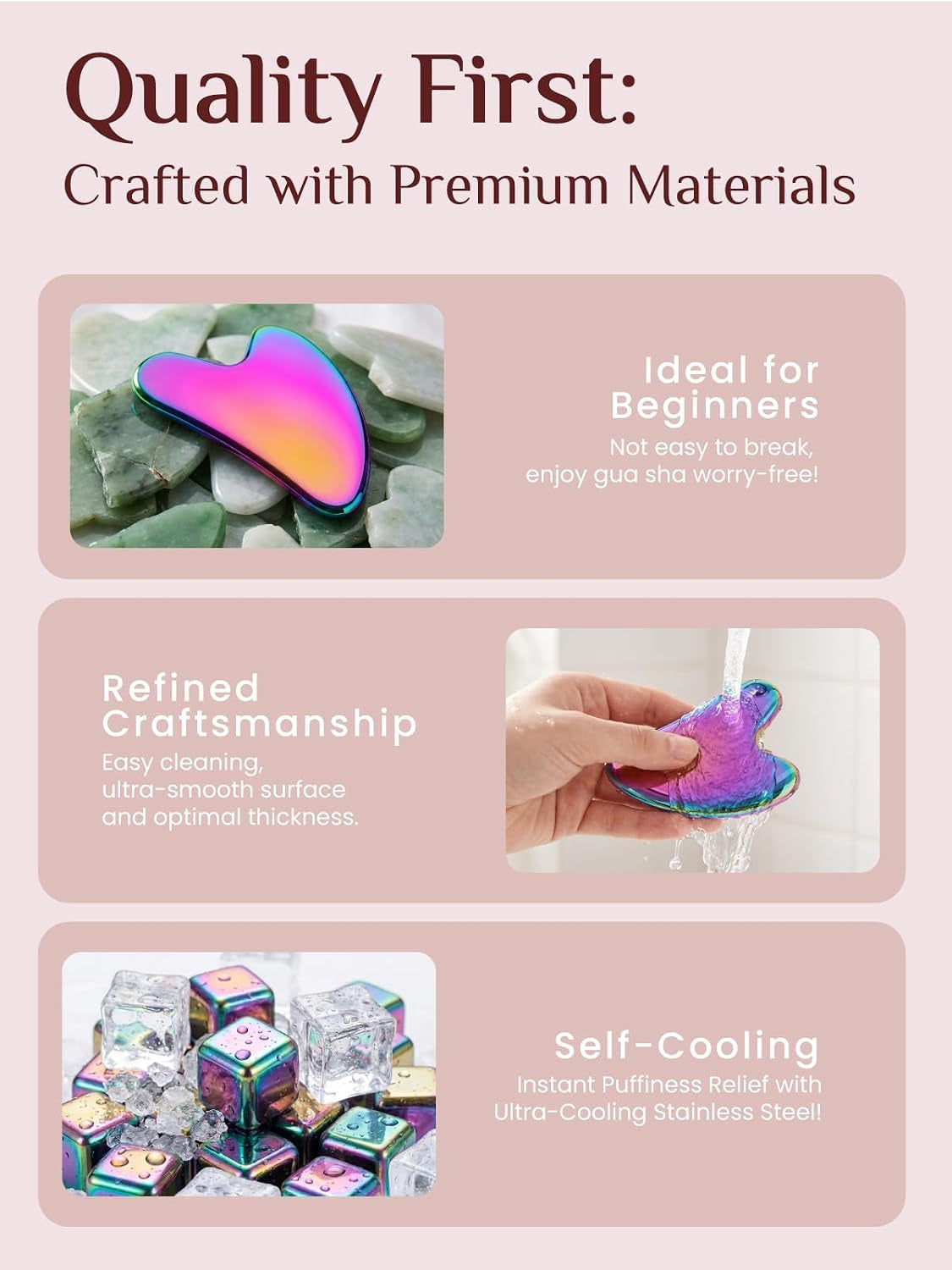  Irridescent Gua Sha