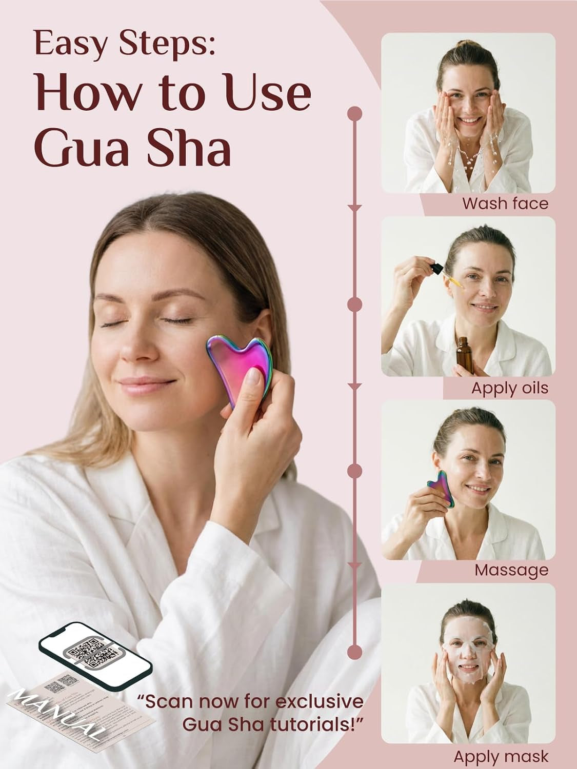  Irridescent Gua Sha