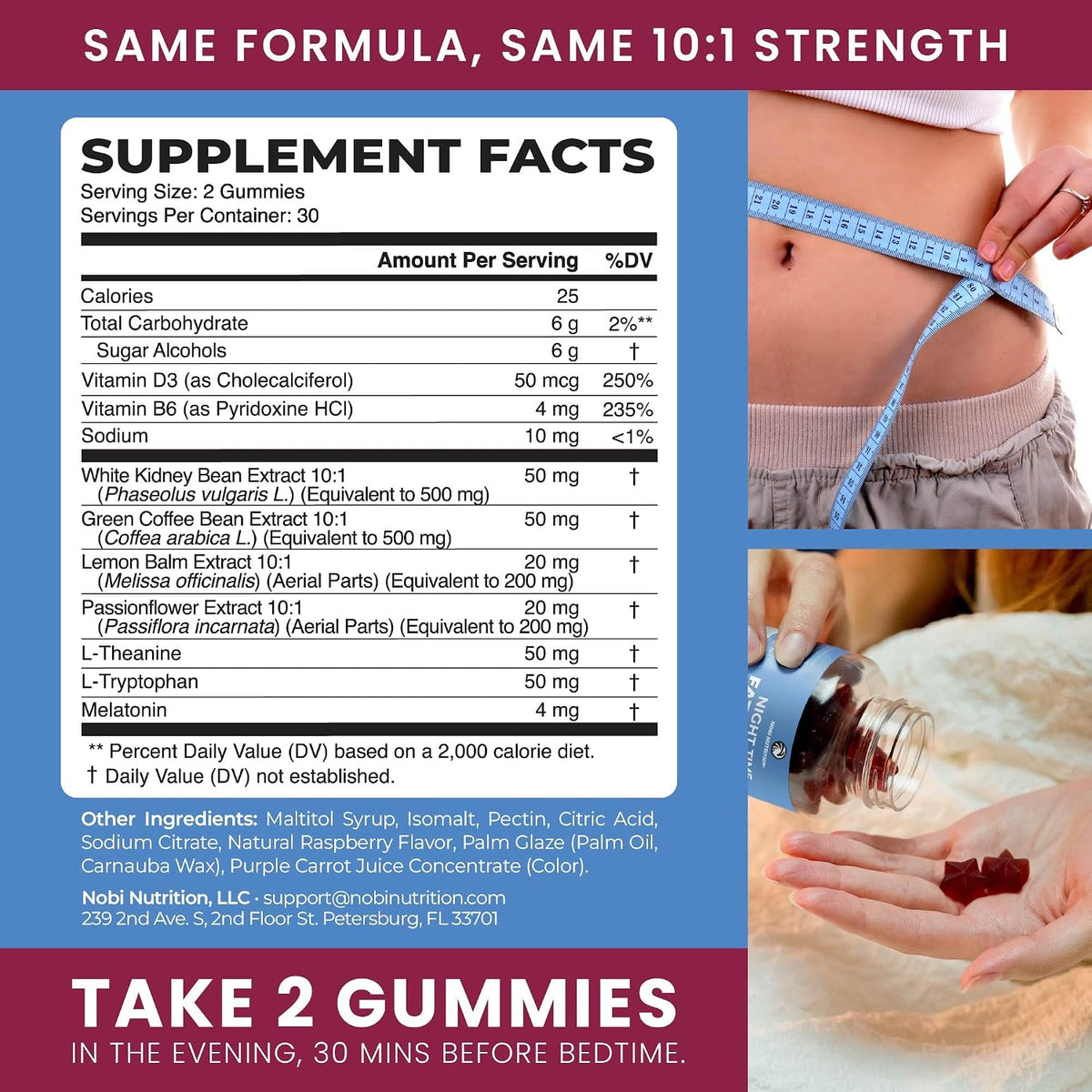Night Time Fat Burner Gummies