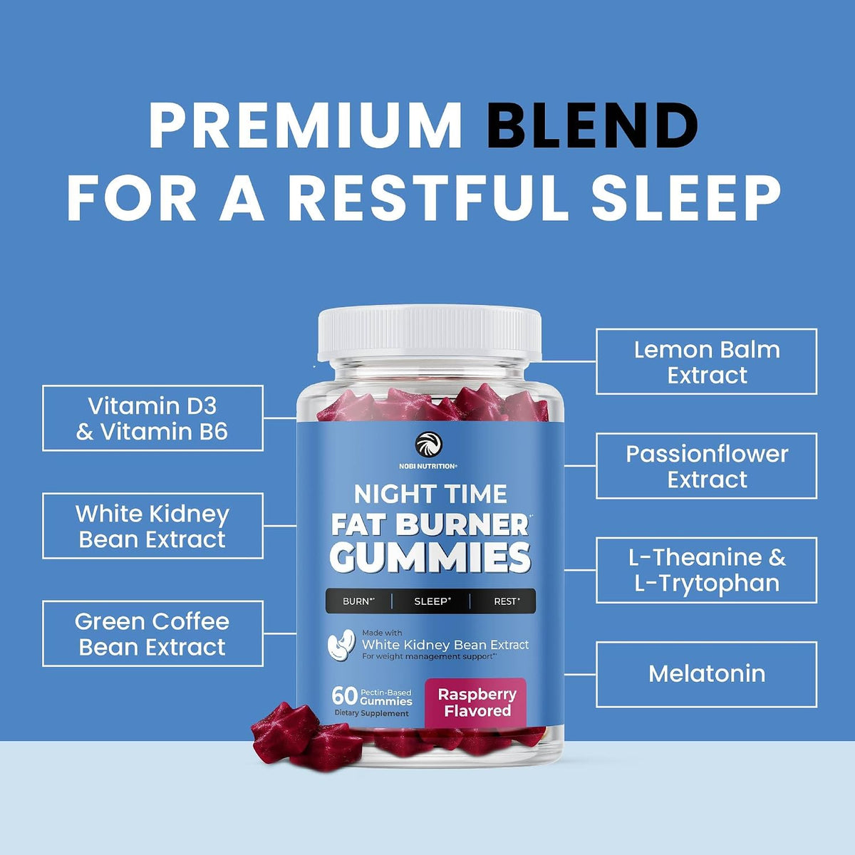 Night Time Fat Burner Gummies