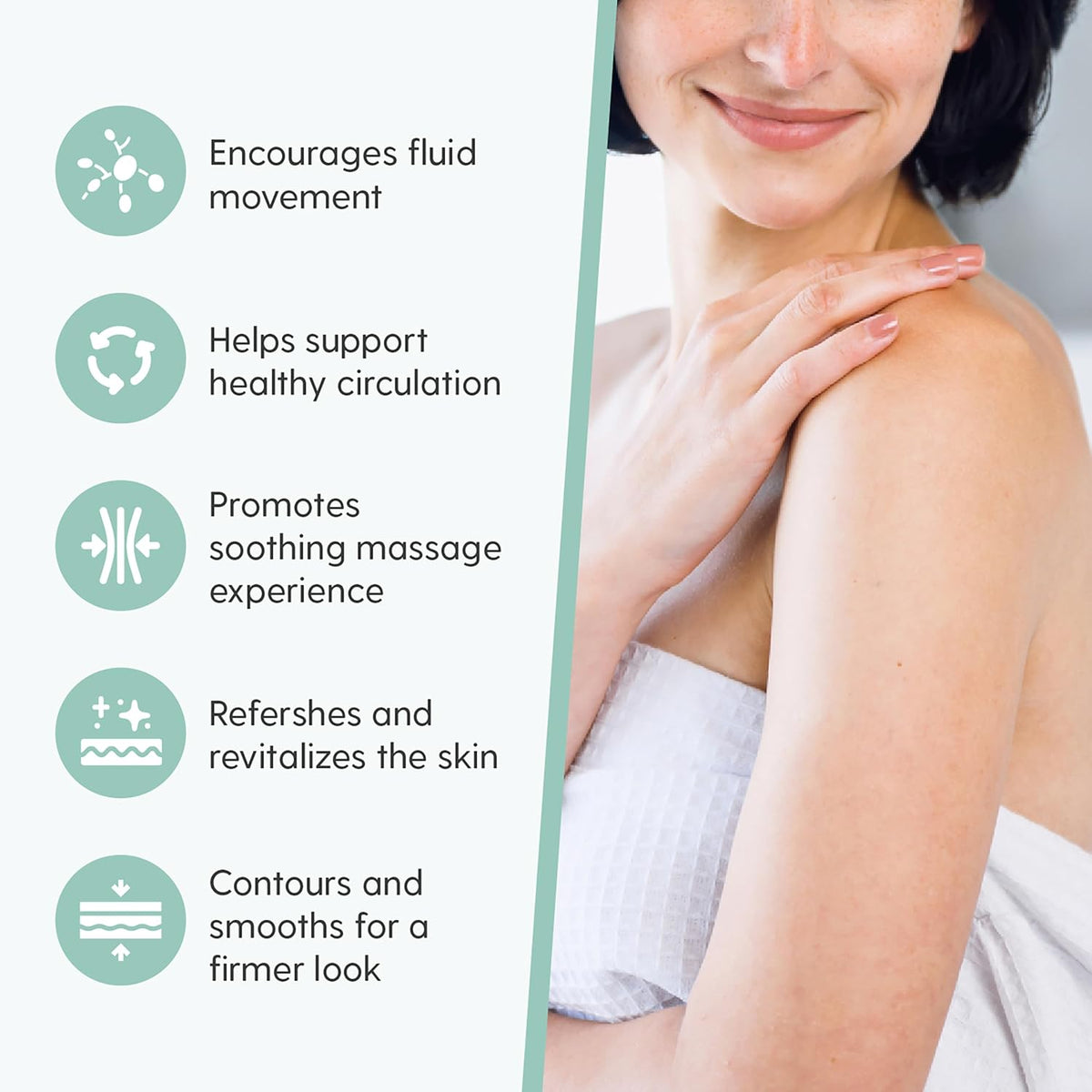 Body Gua Sha Tool for Lymphatic Drainage & Cellulite