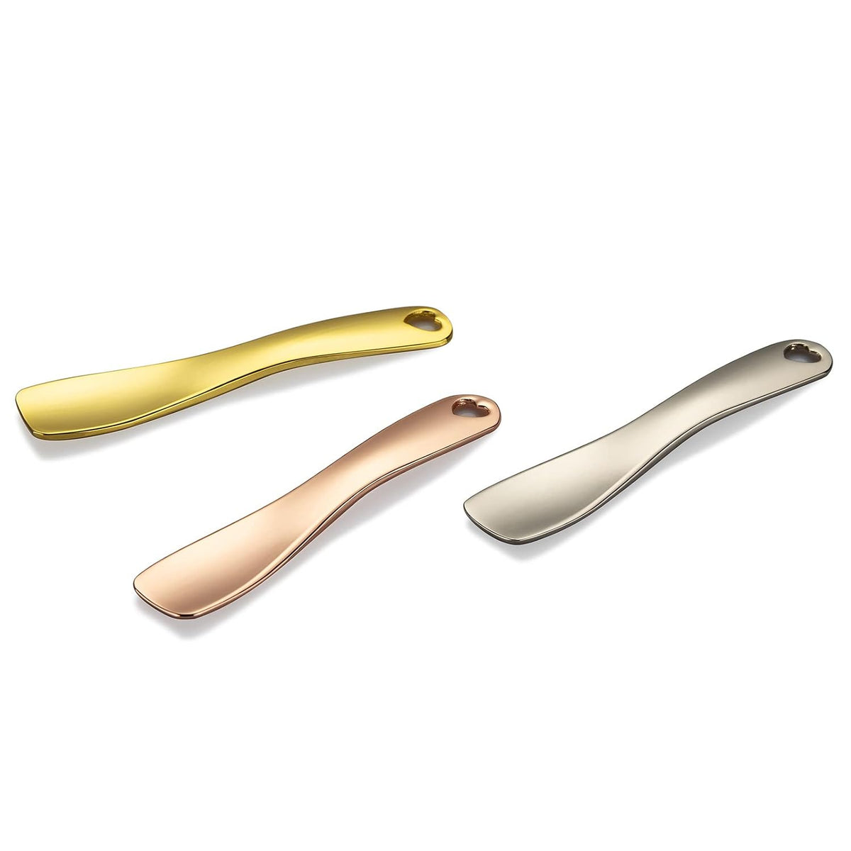 3Pcs Metal Makeup Spatula