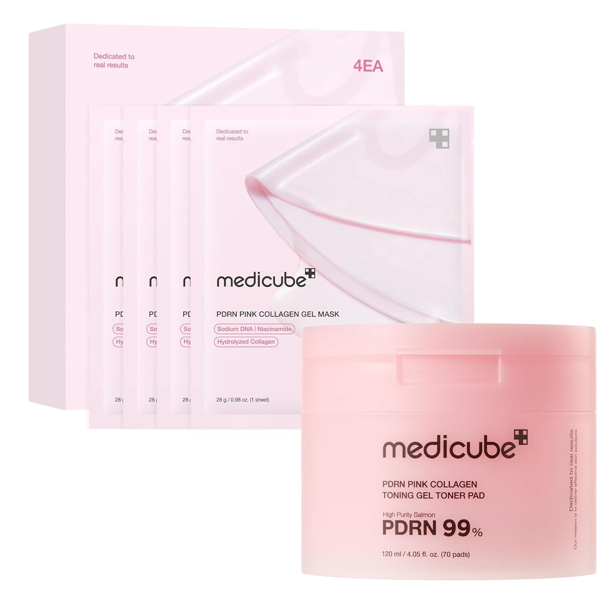 PDRN Jelly Duo - PDRN Collagen Gel Mask and Gel Toner Pad